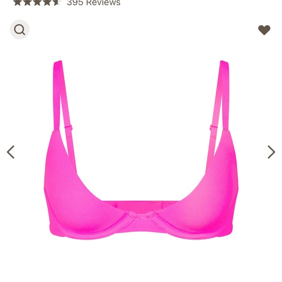 SKIMS Fits Everybody Plunge Bra - Picture 1 of 8